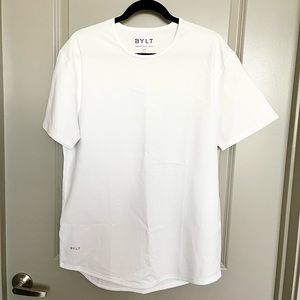 BYLT Basic Drop-Cut: LUX blend Men’s Large T-SHIRT